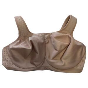GLAMORISE WonderWire Custom-Control Bra Size 40DD Style 9066 Nude High Impact